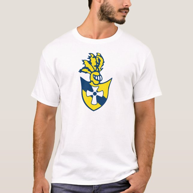 Tau Gamma Theta Crest T-Shirt - Branco (Frente)