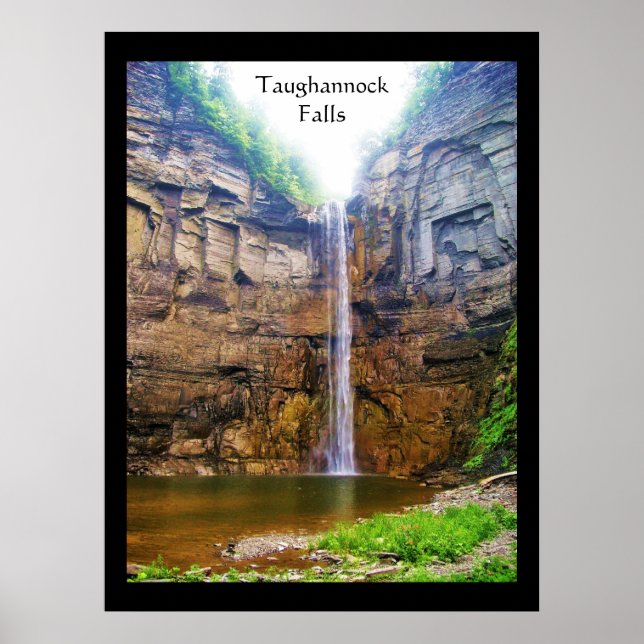 TAUGHANNOCK FALLS impressão (Frente)