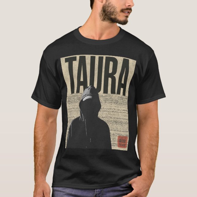 TAURA Shadow Edition - T-Shirt Urbano (Frente)