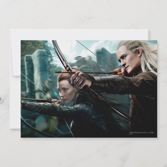 TAURIEL™ e LEGOLAS GREENLEAF™ Movie Poster (Frente)