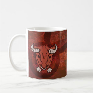 Taurus, caneca de astrologia Bull
