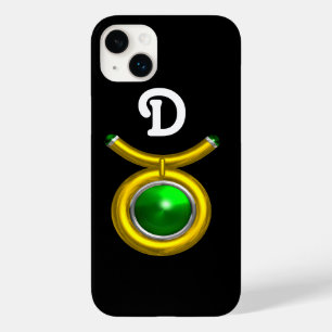 TAURUS /GOLD, MONOGRAMA ESMERALDA VERDE DA JÓIA D
