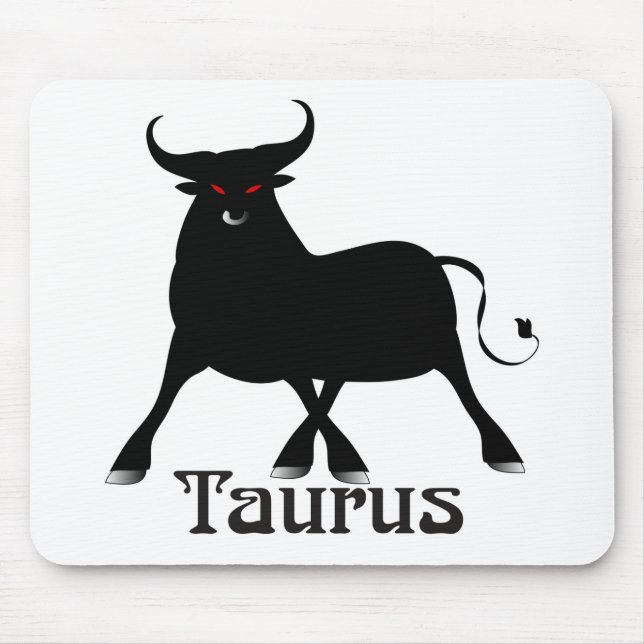 Taurus lunático Mousepad (Frente)