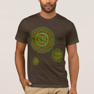 Taurus Mandala Camisa Escura Masculina