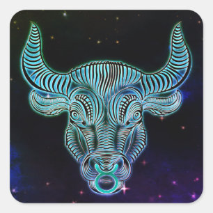 taurus, os autocolantes zodiacos