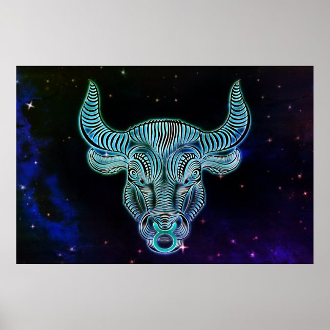 taurus, poster boi zodiac (Frente)