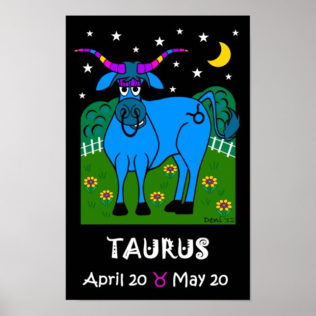 TAURUS - POSTER ZODIAC (Frente)