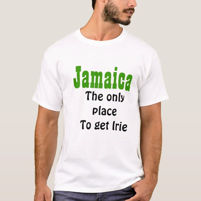 Tavel para camisas da Jamaica (Frente)