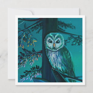 Tawny Owl - Mini Impressão