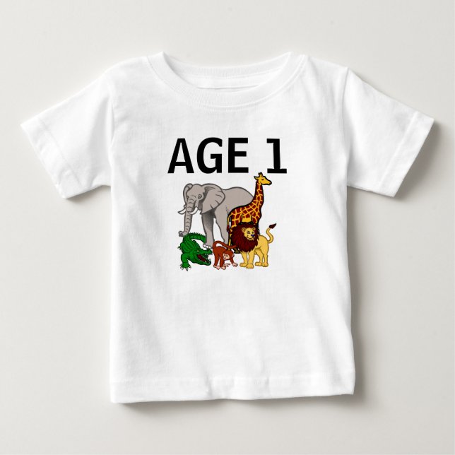 TAXA T-SHIRT DO BEBÊ DE 1 UNGLE DE IDADE (Frente)
