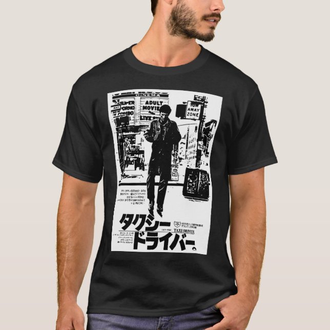 Taxi Driver Classic T-Shirt (Frente)