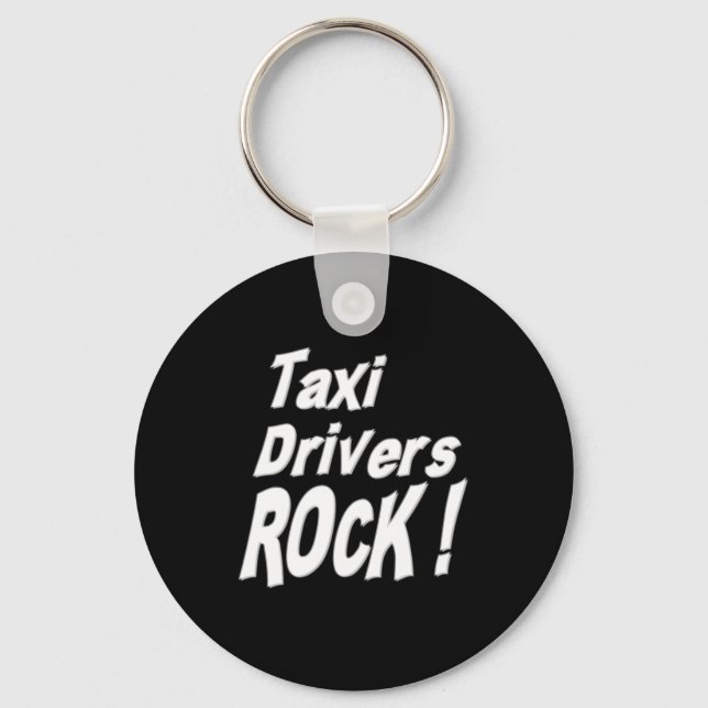 Taxi Drivers Rock! Chaveiro (Frente)