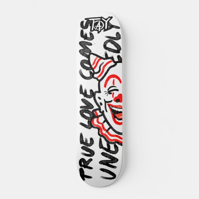 Taydam macho Clown Skateboard (Frente)