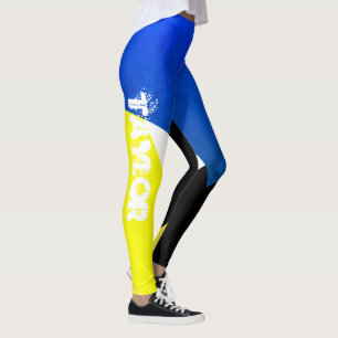 Taylor adicione seu nome Abstrato Art Leggings