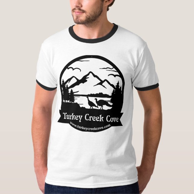 TCC - Camiseta de logotipo preto (Frente)