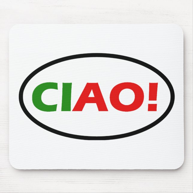 Tchau! Mousepad (Frente)