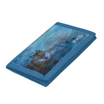 TCWC - Natal azul do lobo Monogrammed