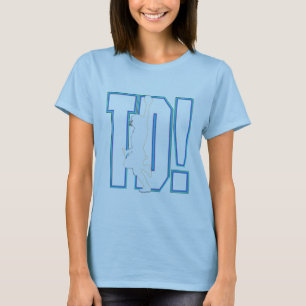 TD! Camiseta de Futebol Americano