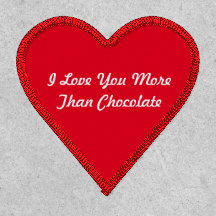 Te amo mais que chocolate