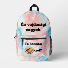 Te honnan SZÁRMA-zol? hátitáska