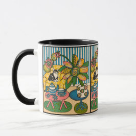 "Tea e Tuxie" Caneca de Bebida de 330 ml