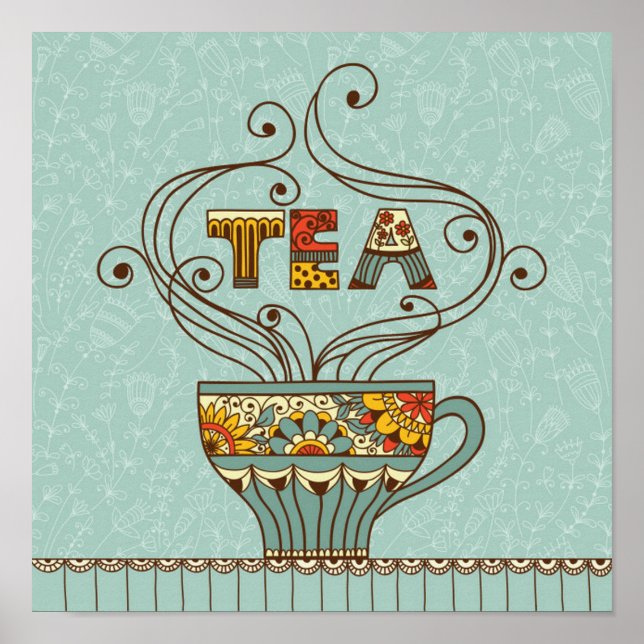 Tea Party Poster (Frente)
