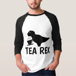 TEA REX, Camisetas de Amante de Chá