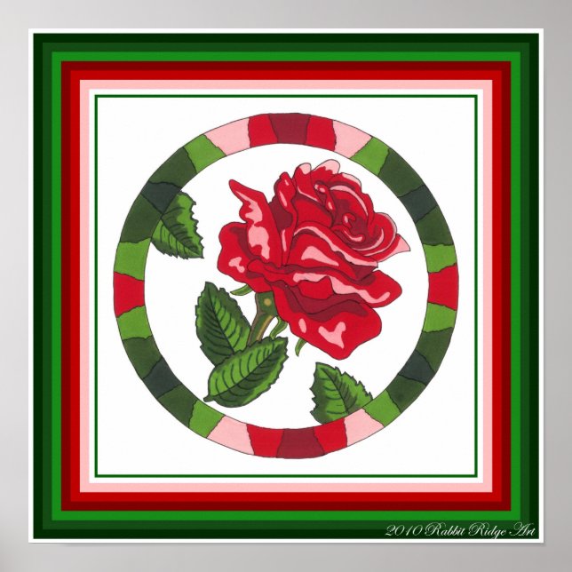 Tea Rosa Impressão (Frente)