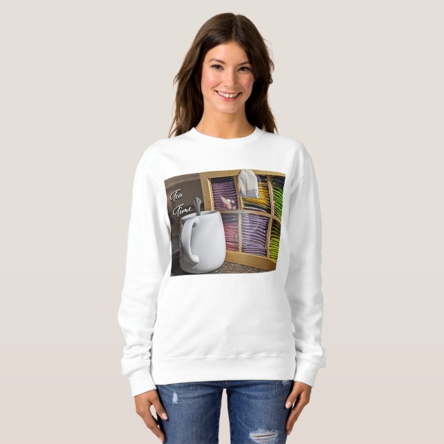 Tea Time Picture T-Shirt (Frente Completa)