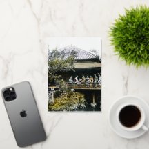 Teahouse Geisha do Japão Vintage Japonês