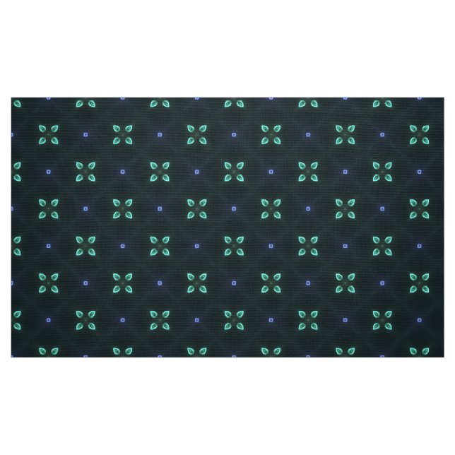 Teal Custom algodão tecido pelo estaleiro (Fat Quarter)