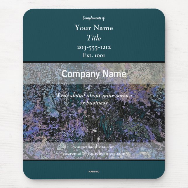 Teal do Mousepad do promocional - HAMbyWG (Frente)