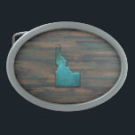 Teal em Forma de Estado Idaho<br><div class="desc">Teal em Forma de Estado Idaho</div>