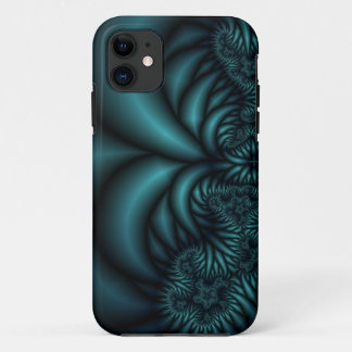 Teal Fractal capas de iphone