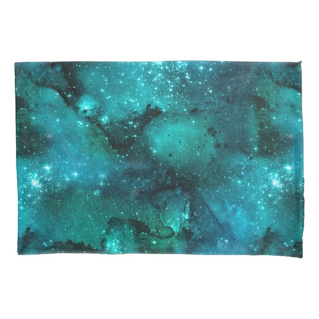 Teal Galaxy Series Design 6 (Frente-Esquerda)