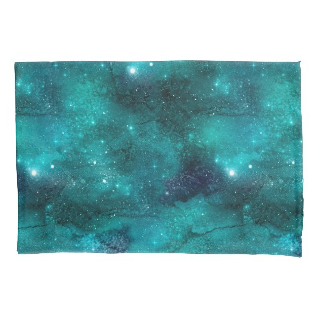 Teal Galaxy Series Design 8 (Frente-Esquerda)