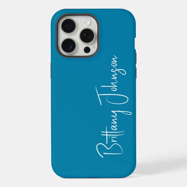 Teal Monogramado (Verso)