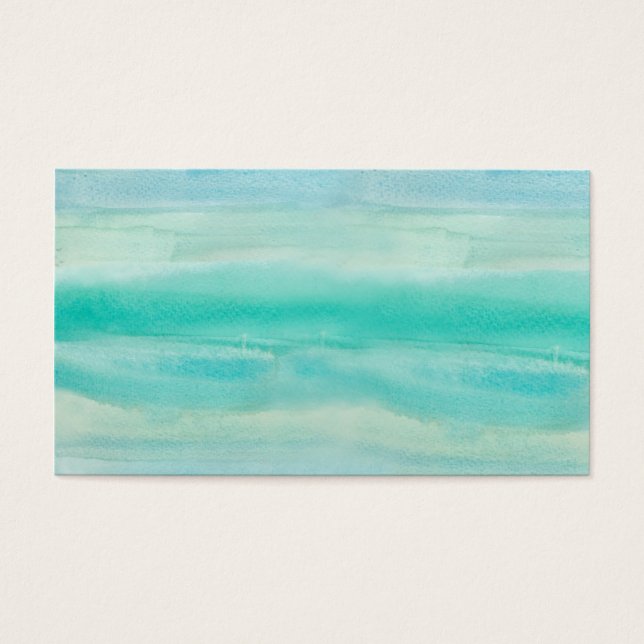 Teal Ombre Watercolor (Frente)