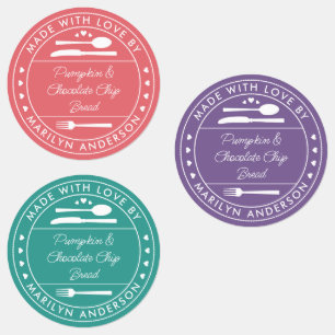 Teal Púrpura Rosa Feito Com Etiquetas De Presente