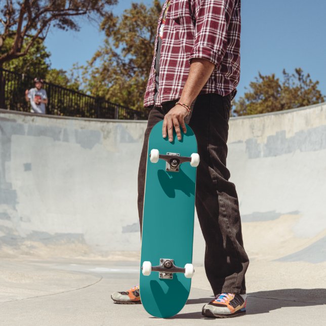 Teal Skateboard para Crianças e Adolescentes (Ao ar livre 2)