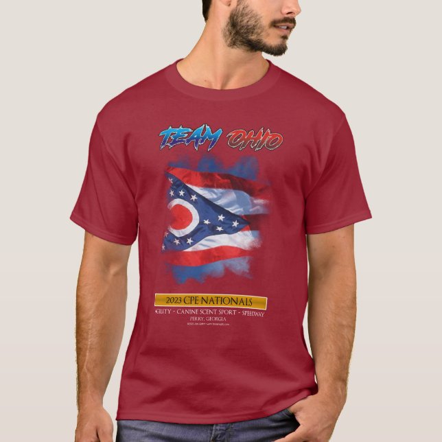 Team Ohio Shirt - para camisas árcticas (Frente)
