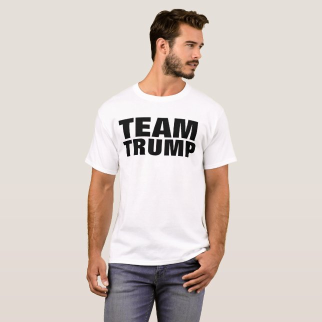 TEAM TRUMP, Donald Trump T-shirts (Frente Completa)