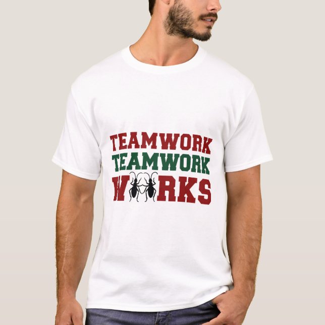 Teamwork Works T-Shirt (Frente)