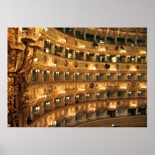 TEATRO LA FENICE Impressão, Poster (Matte)