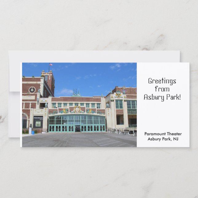 Teatro Paramount / Teatro Asbury Park NJ (Frente)