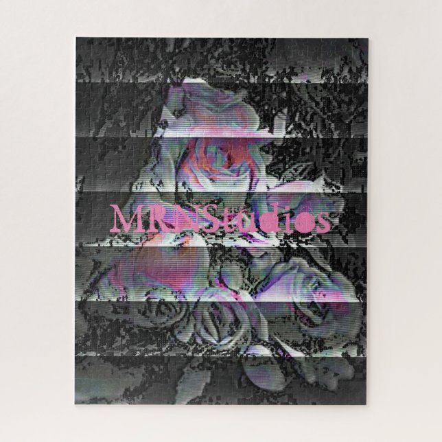 Techno Buquê Jigsera Quebra-cabeça (Vertical)