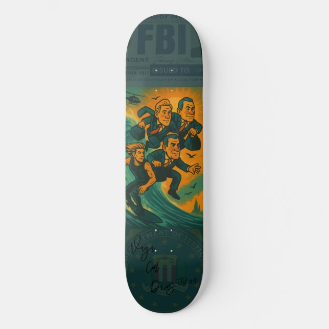 TechNoir Limited "Vaya Con Dios" skate (Frente)