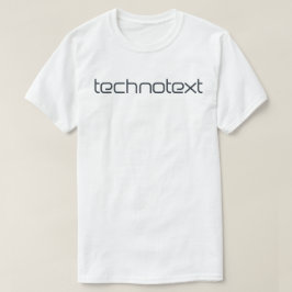 Technotext Techno Text T-shirt