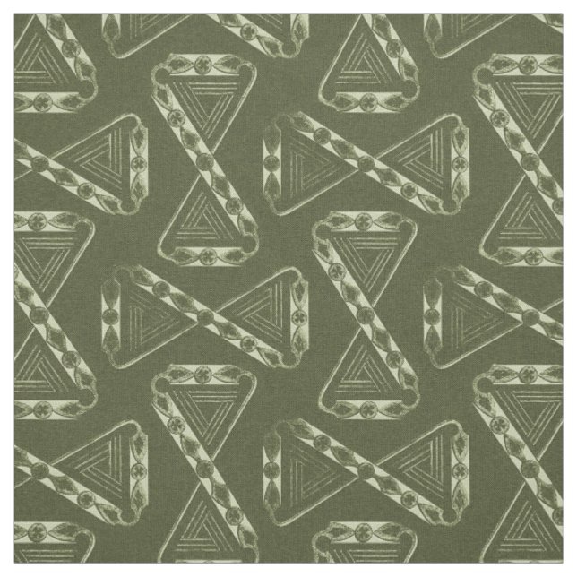 Tecido 1880 Foi há muito tempo, Olive Green (Modelo)