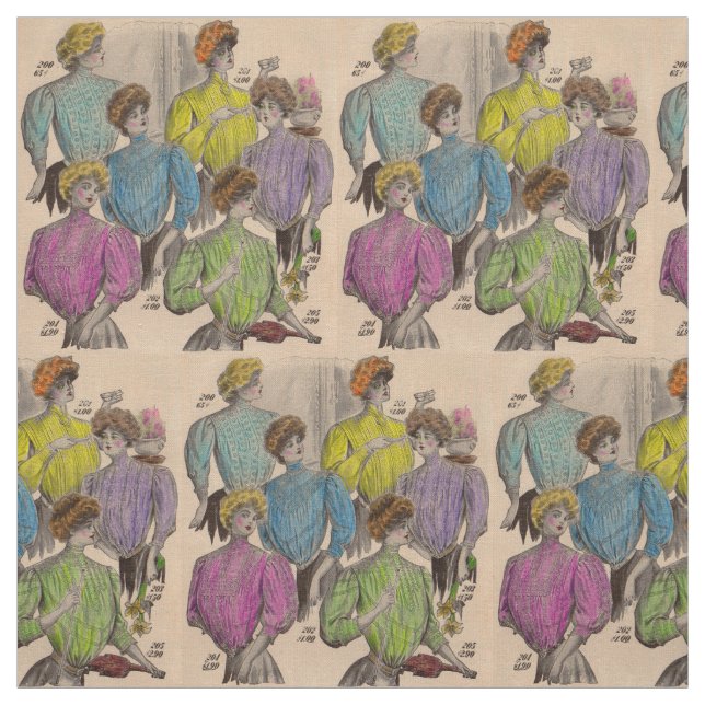 Tecido 1908 blusas femininas Gimbels cinturas nº 1 (Modelo)